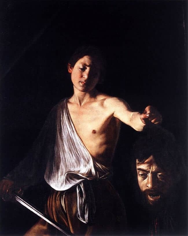 David with the Head of Goliath, 1610 by Caravaggio