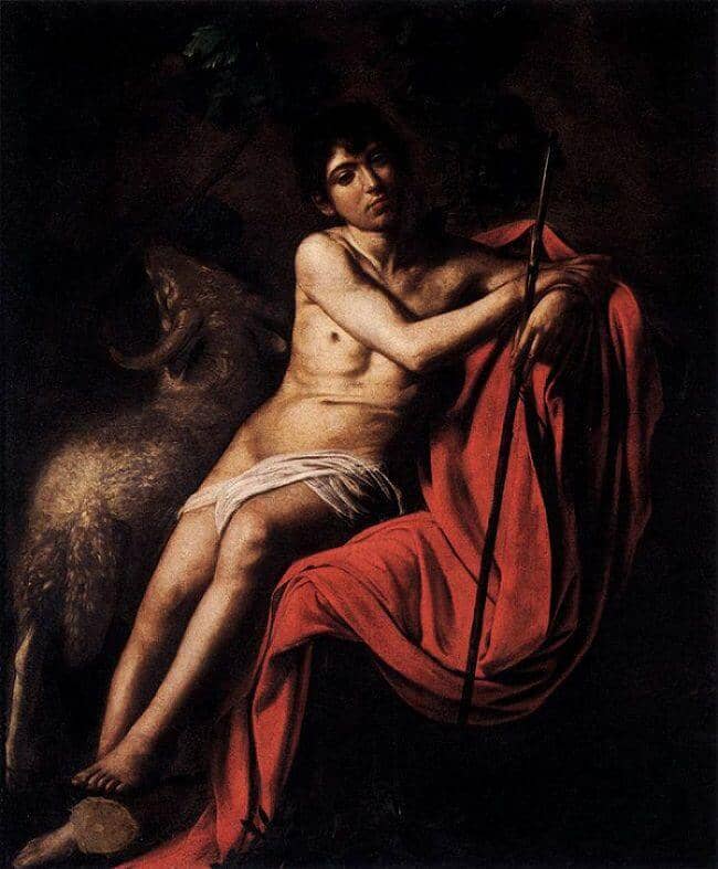 John the Baptist, 1610 by Caravaggio