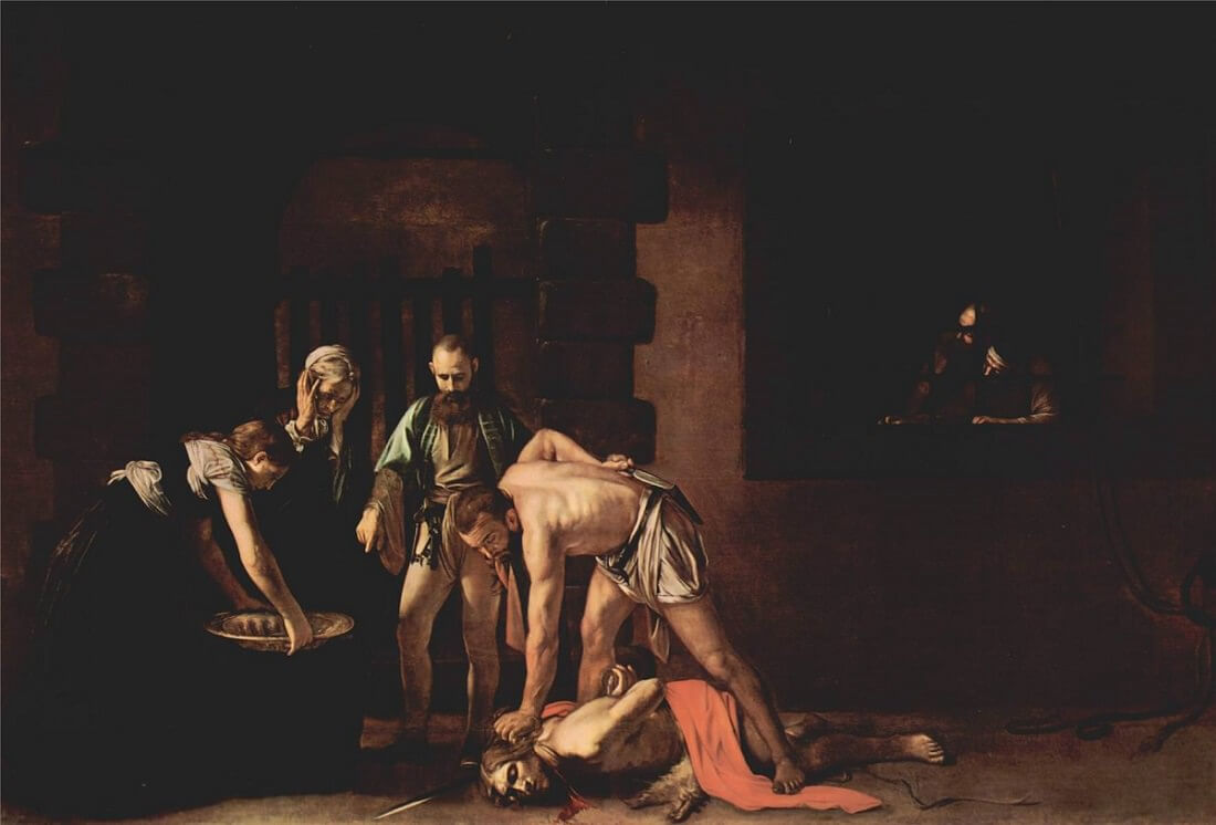 Beheading of Saint John the Baptist, 1608 by Caravaggio