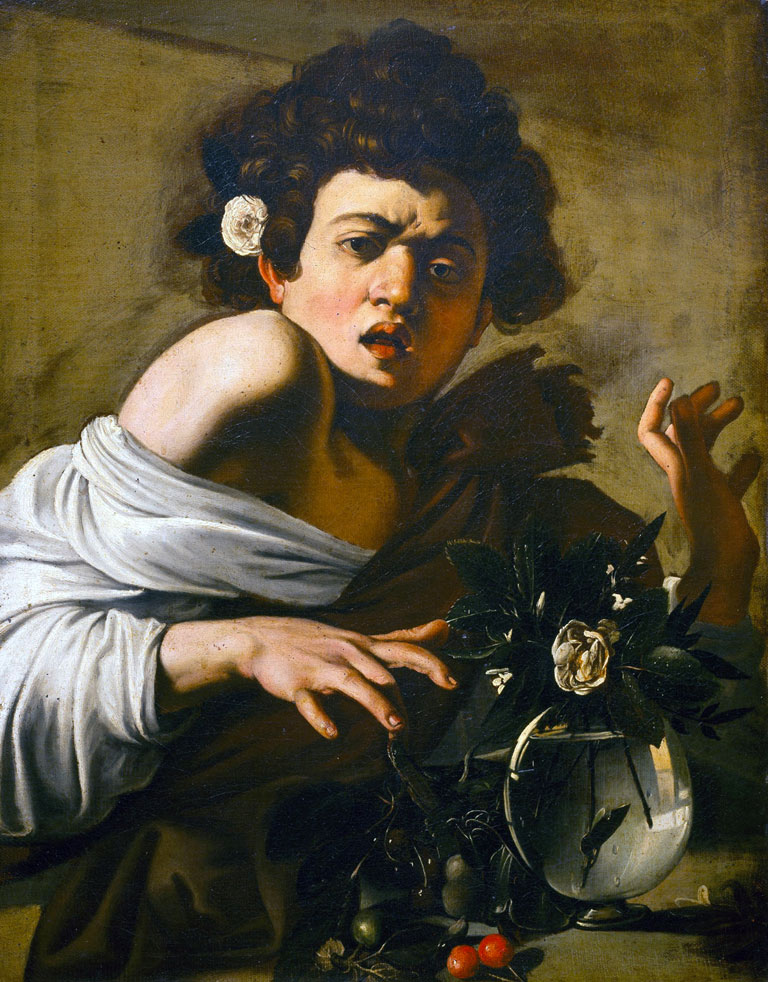 Boy Bitten by a Lizard, 1596 by Caravaggio