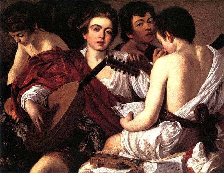 Concert of Youths by Caravaggio