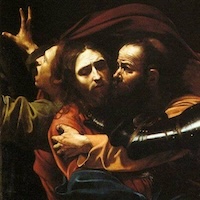 The Taking of Christ 1602 by Caravaggio